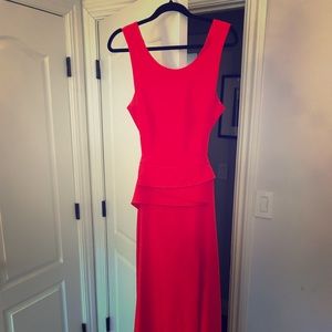 BCBG gown